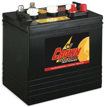 crown CR-205 golf cart battery